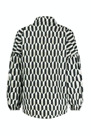 Studio Anneloes Studio Anneloes havana coffee beans blouse 09582 Blouse 9014 black/kit