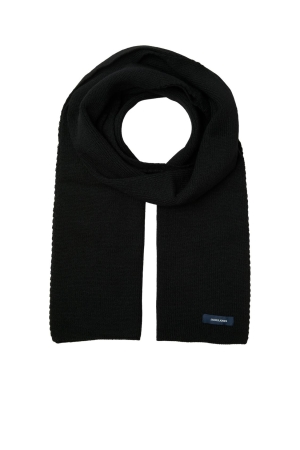 Jack & Jones Jack & Jones jacdna knit scarf noos 12098582 Sjaals black