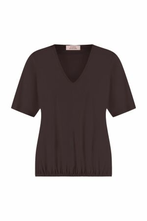 Studio Anneloes Studio Anneloes vicky shirt 94755 8700 espresso