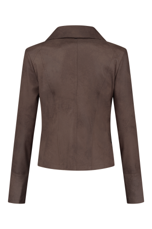 Helena Hart Helena Hart 7288 zipper biker Blazers choco