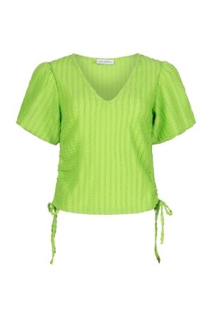 Lofty Manner Lofty Manner top cheyenna pf14 T-shirt Korte mouw 507 lime green