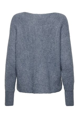 Only Only onldaniella l/s pullover knt noos 15168705 Trui grisaille melange