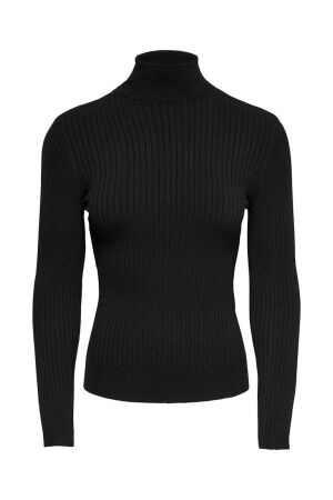 Only Only onlkarol l/s rollneck pullover knt noos 15165075 Trui black