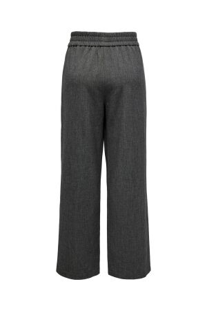 Only Only onlelise mw wide pull-up pant tlr noos 15324530 Broek dark grey melange