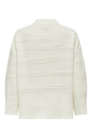 Only Only onlima ls loose struc highneck cc knt 15324514 Trui cloud dancer