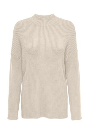 Only Only onlkatia ls loose highneck cc knt 15324664 Trui whitecap gray melange