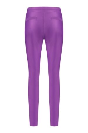 Studio Anneloes Studio Anneloes stairdown shiny trousers 09712 Broek 5200 purper