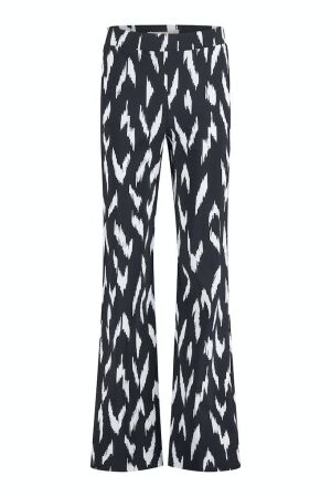 Studio Anneloes Studio Anneloes marilon sketch trousers 09759 Broek 6911 dark blue/off white