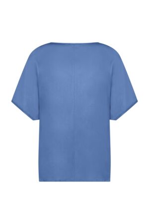 Studio Anneloes Studio Anneloes luxx satin top 09857 T-shirt Korte mouw 6303 mid jeans