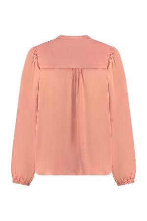 Studio Anneloes Studio Anneloes birdie satin blouse 09856 Blouse 5400 dusty pink