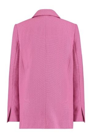 Studio Anneloes Studio Anneloes sofie tweed blazer 09795 Blazers 4900 dark pink