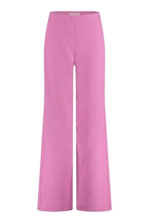 Studio Anneloes Studio Anneloes rasa tweed trousers 09796 Broek 4900 dark pink 4900 dark pink