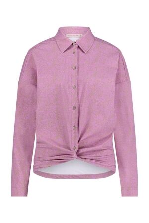 Studio Anneloes Studio Anneloes sheila snake blouse 09954 Blouse 4616 lila pink/clay