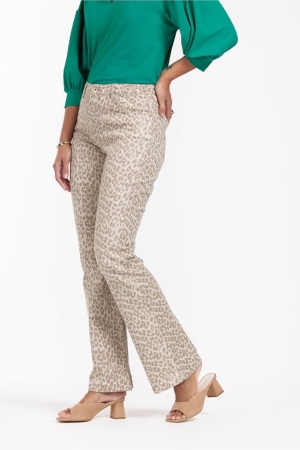 Studio Anneloes Studio Anneloes elvira leo denim trousers 09996 Skinny fit 1413 kit/cappuccino