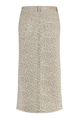 Studio Anneloes Studio Anneloes annebella leo denim skirt 09997 1413 kit/cappuccino