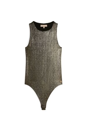 Josh V Josh V lauren jv-2410-1105 Tops en Singlets 229 black gold
