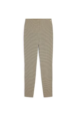 Josh V Josh V mieke jv-2410-0604 Broek 568 mocha brown check