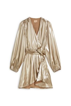 Josh V Josh V trina jv-2411-0402 Jurk 999 dark gold