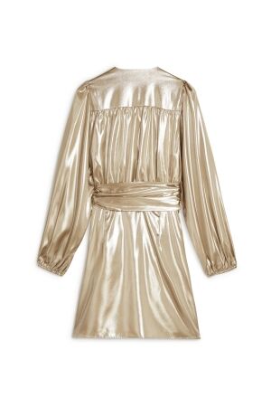 Josh V Josh V trina jv-2411-0402 Jurk 999 dark gold