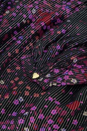 Fabienne Chapot Fabienne Chapot frida blouse clt-bls-61-aw24-0 Blouse 0116 black/raspberry