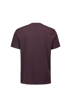 No- Excess No- Excess 25340701 t-shirt crewneck solid basic Basic T-shirts 083 aubergine