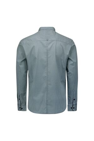 No- Excess No- Excess 25430823 shirt stretch allover printed Overhemd 078 night