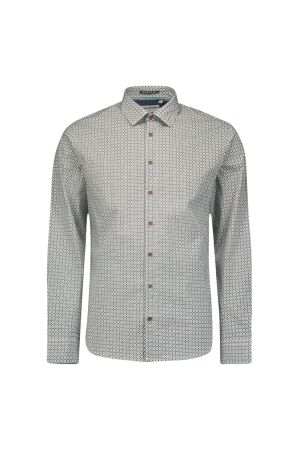No- Excess No- Excess 25450731 shirt stretch allover printed Overhemd 078 night
