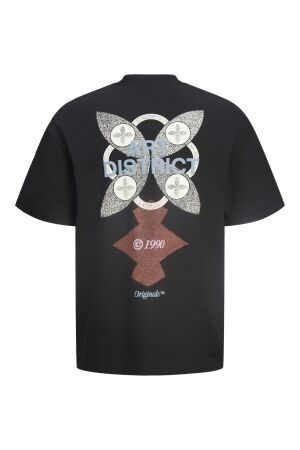 Jack & Jones Jack & Jones jornoho back graphic tee ss crew neck 12262508 Print T-shirts black