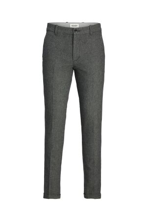 Jack & Jones Jack & Jones jpstmarco jjhenry chino sn 12260906 Chino dark grey houndstooth