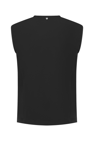 Helena Hart Helena Hart 7541 gilet transfer Gilets zwart