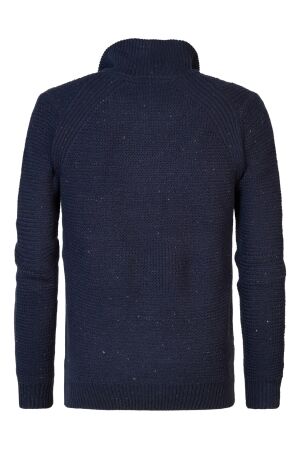 Petrol Petrol m-3040-kwc226 knitwear collar Trui 5120 sky captain