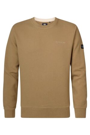 Petrol Petrol m-3040-swr386 sweater round neck Sweater 7140 oak