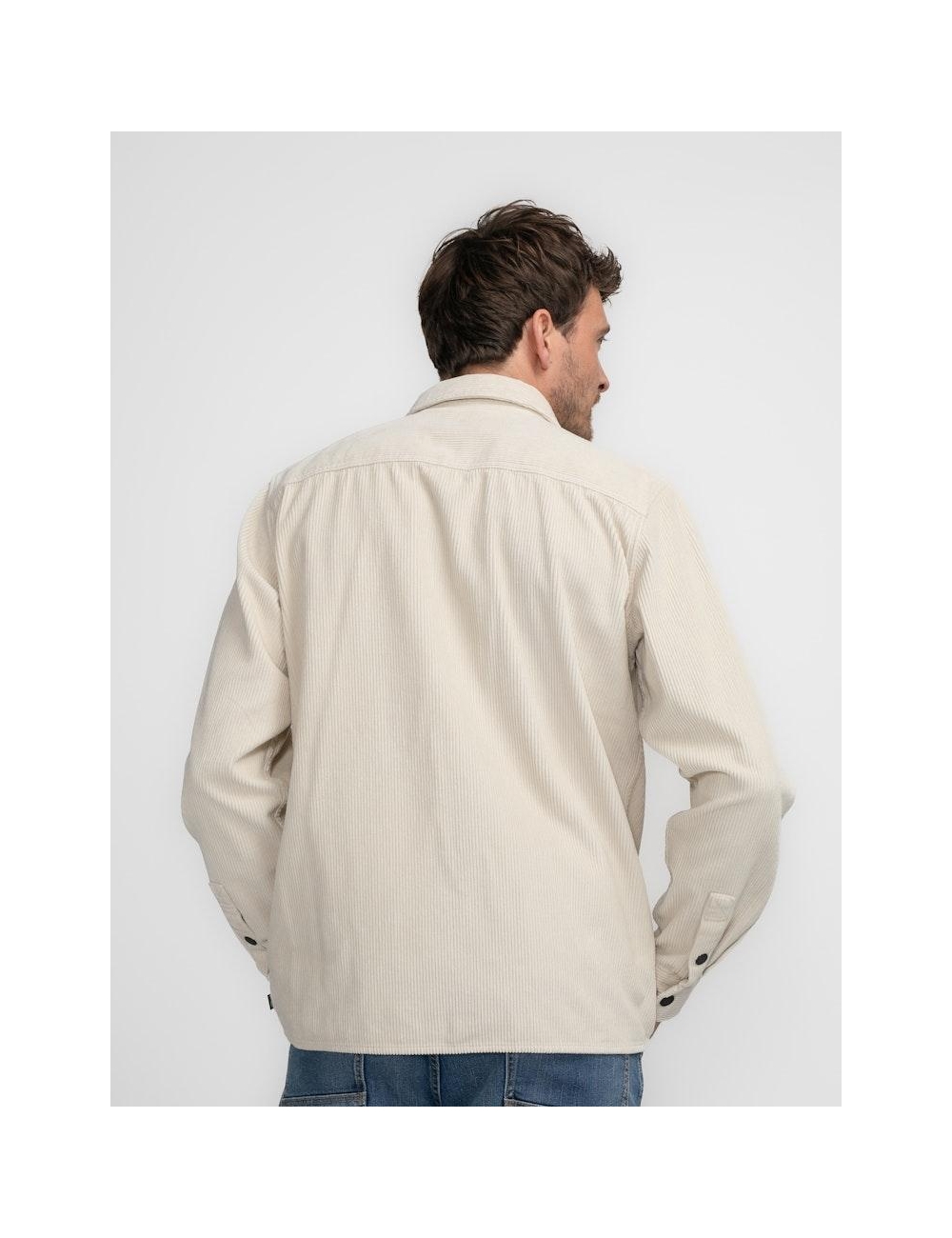 Petrol m 3040 sil427 shirt long sleeve uni Overhemd 7137 ecru Expresswear
