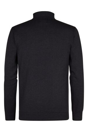 Petrol Petrol m-3040-kwc258 knitwear collar basic Trui 5120 sky captain