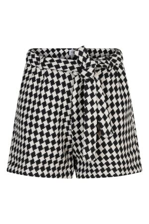Lofty Manner Lofty Manner short jianna ph37 Broek 615 black/white