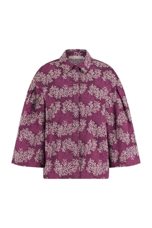 Studio Anneloes Studio Anneloes emmy jacquard blouse 11119 Blouse 5514 fuchsia/kit