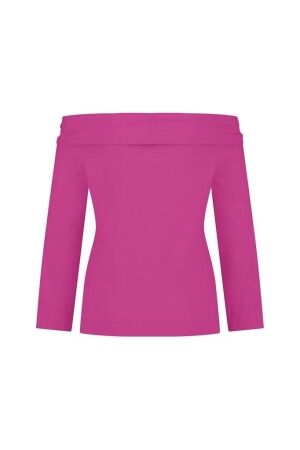 Studio Anneloes Studio Anneloes felina top 11115 T-shirt lange mouw 5500 new fuchsia