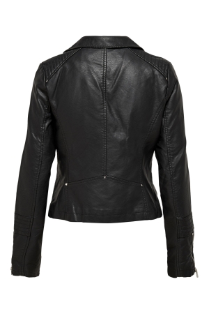 Only Only 15153079 onlgemma faux leather biker Leer en leatherlook black 15153079