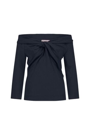 Studio Anneloes Studio Anneloes felina top 11115 T-shirt lange mouw 6900 dark blue