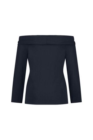 Studio Anneloes Studio Anneloes felina top 11115 T-shirt lange mouw 6900 dark blue