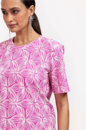 Studio Anneloes Studio Anneloes lott batik tee 11088 T-shirt Korte mouw 5514 fuchsia/kit