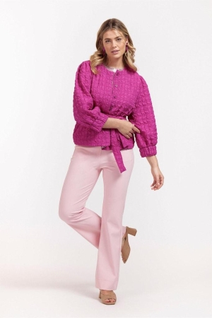 Studio Anneloes Studio Anneloes pammy skin jacket 11103 Jackets 5500 new fuchsia