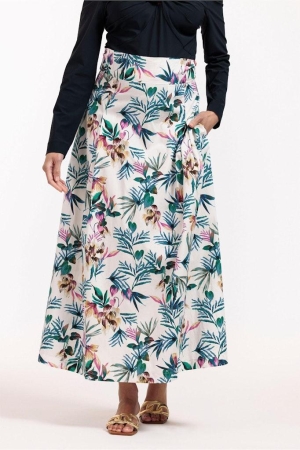 Studio Anneloes Studio Anneloes oona poplin floral skirt 11100 9997 multi color