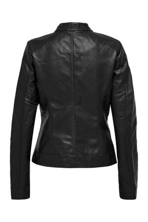 Only Only 15081400 onlbandit faux leather biker Leer en leatherlook black 15081400