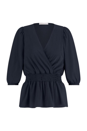Studio Anneloes Studio Anneloes sharon top 11057 T-shirt Korte mouw 6900 dark blue