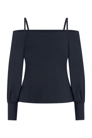 Studio Anneloes Studio Anneloes rosa top 11086 T-shirt Lange mouw 6900 dark blue