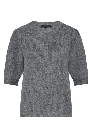 Tramontana Tramontana o04-13-601 jumper sequins Trui 007000-grey