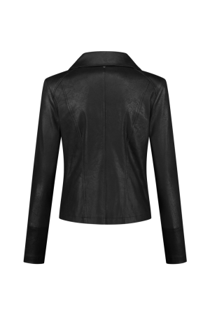 Helena Hart Helena Hart 7288 zipper biker Blazers zwart