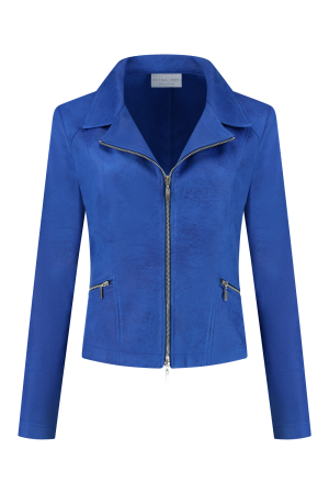 Helena Hart Helena Hart 7288 zipper biker Blazers electric blue