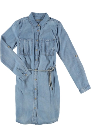 Geisha Geisha dress 87016 Jurk 830 bleached denim